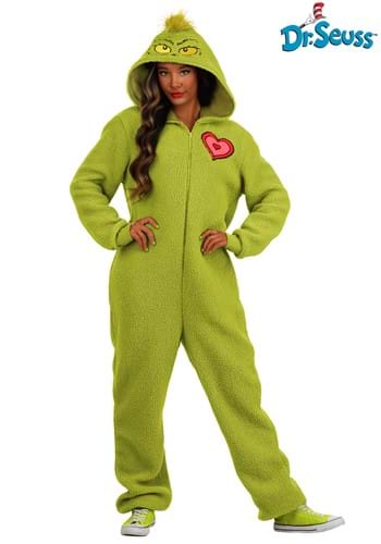 Adult Grinch Costume Onesie
