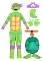 Kids Mutant Ninja Turtles Deluxe Donatello Costume Alt 1