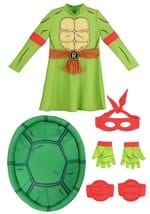 Teenage Mutant Ninja Turtles Girls Raphael Costume Alt 1