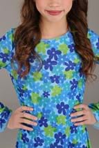 Girls Wild Flower 70s Disco Toddler Costume Dress Alt 3