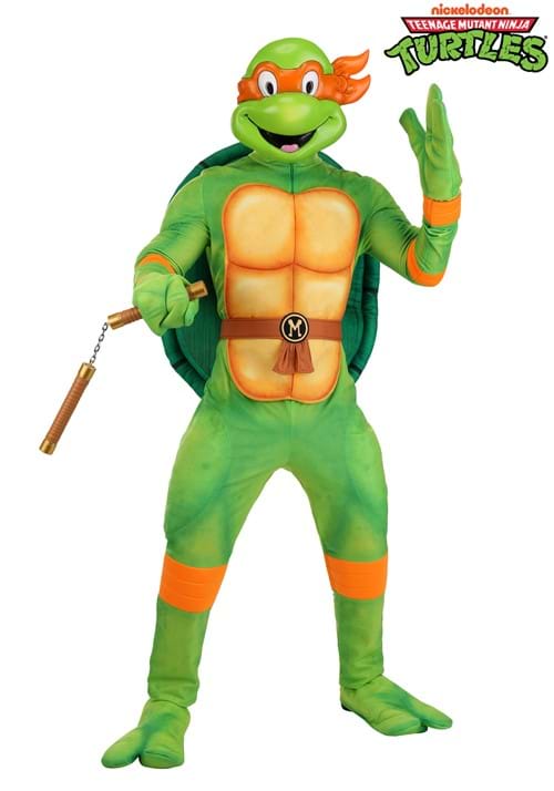 Adult Mutant Ninja Turtles Deluxe Michelangelo Costume