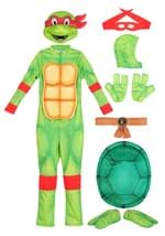 Kids Mutant Ninja Turtles Deluxe Raphael Costume Alt 1