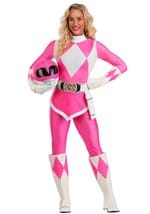 Womens Authentic Power Rangers Pink Ranger Costume Alt 1