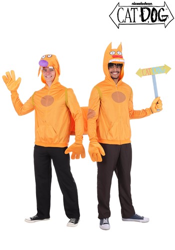 Adult Nickelodeon Two Person CatDog Costume