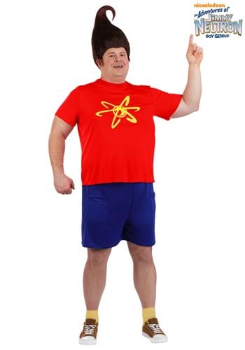 Plus Size Nickelodeon Jimmy Neutron Mens Costume