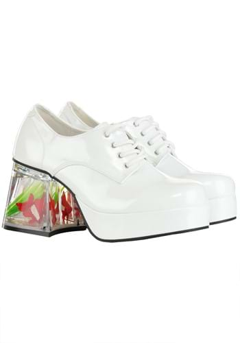 White Goldfish Pimp Adult Shoes