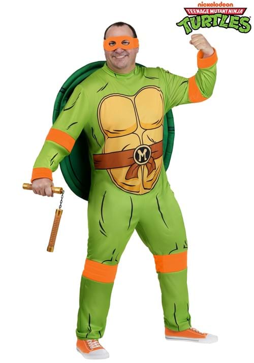 Plus Size Teenage Mutant Ninja Turtles Michelangelo Costume