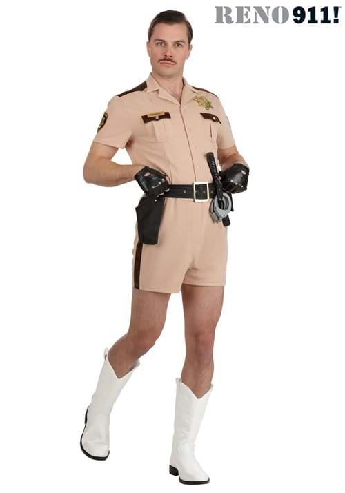 Deluxe Reno 911 Lt Dangle Costume for Men