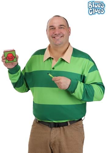 Plus Size Steve Blues Clues Mens Costume