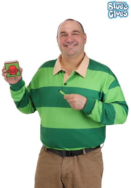 Plus Size Steve Blues Clues Mens Costume