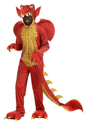 Deluxe Red Dragon Adult Costume