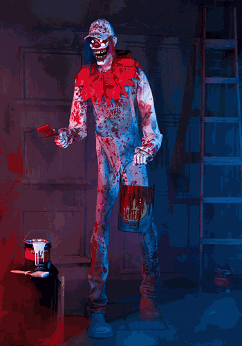 7FT Arty the Clown Animated Halloween Decoration