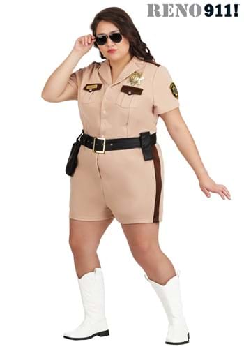 Plus Size Reno 911 Lt Dangle Womens Costume