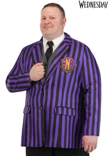 Plus Size Nevermore Academy Wednesday Costume Blazer