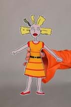 Nickelodeon Rugrats Angelica Girls Costume Alt 4