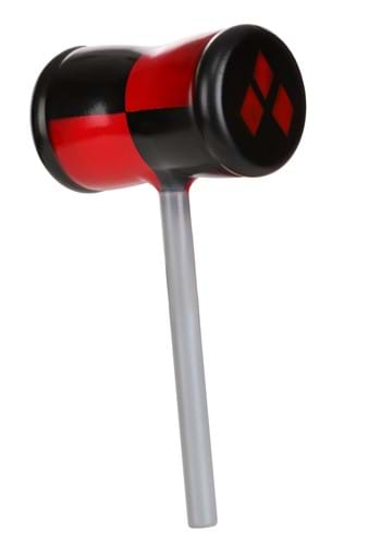 Black and Red Quirky Clown Mallet Costume Prop