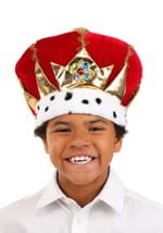Royal Red King Kids Costume Hat