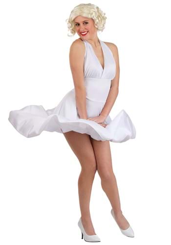 Deluxe Marilyn Halter Dress Costume for Women