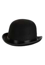 Black Costume Bowler Hat for Men Alt 2