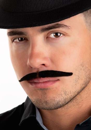 Mens Costume Thin Outlaw Mustache