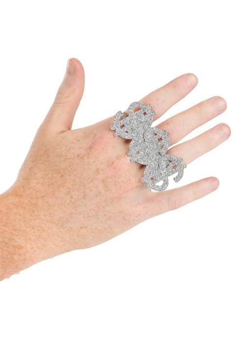 Dollar Sign Costume Adult Ring