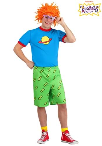 Nickelodeon Rugrats Chuckie Mens Costume