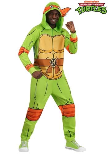 Ninja Turtles Adult Michelangelo Costume Onesie