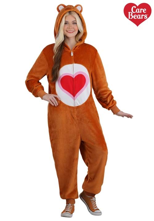 Adult Care Bears Tenderheart Bear Costume Onesie