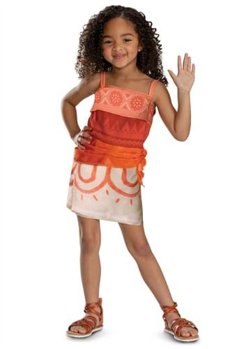 Disney Moana 2 Girls Toddler Classic Simea Costume