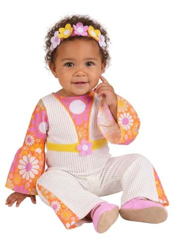 Bell Bottom Hippie Infant Costume upd