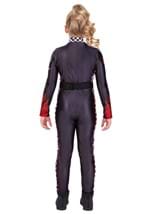 Fiery Race Car Driver Girls Costume Alt 1