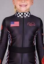 Fiery Race Car Driver Girls Costume Alt 4