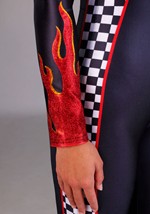 Women's Fiery Race Car Driver Costume Alt 5