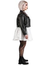 Plus Size Women's Brutal Bride Doll Costume Alt 9