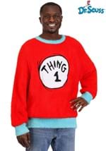 Dr Seuss Thing 1 2 Adult Christmas Sweater