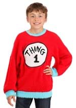 Dr Seuss Thing 1 2 Kids Christmas Sweater Alt 4