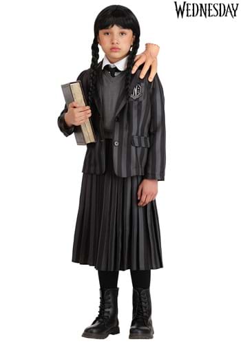 Nevermore Academy Wednesday Costume for Girls