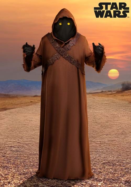 Plus Size Deluxe Star Wars Jawa Costume for Adults