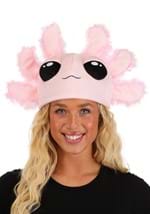 Pink Axolotl Costume Hat for Adults
