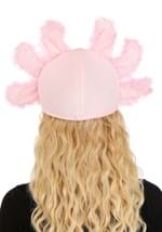 Pink Axolotl Costume Hat for Adults Alt 1