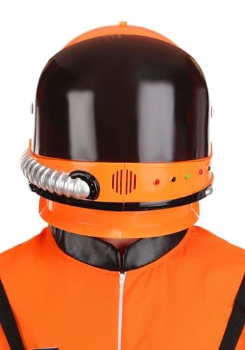 Orange Astronaut Adult Costume Helmet