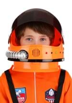 Orange Astronaut Costume Helmet for Kids Alt 2