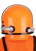 Orange Astronaut Costume Helmet for Kids Alt 3