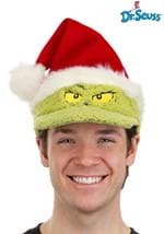 Dr Seuss Grinch Santa Adult Fuzzy Cap