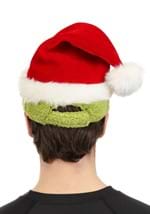 Dr Seuss Grinch Santa Adult Fuzzy Cap Alt 1