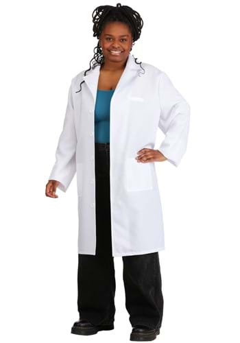 Plus Size Lab Coat Doctor Adult Costume