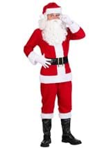Flannel Santa Claus Mens Costume