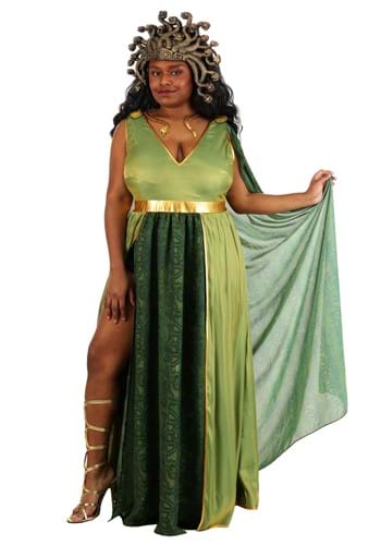 Plus Size Goddess Medusa Womens Costume