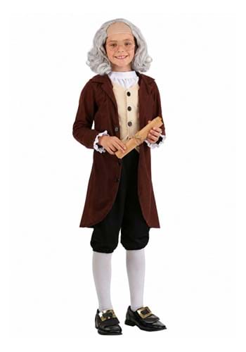 Boy's Classic Ben Franklin Costume new