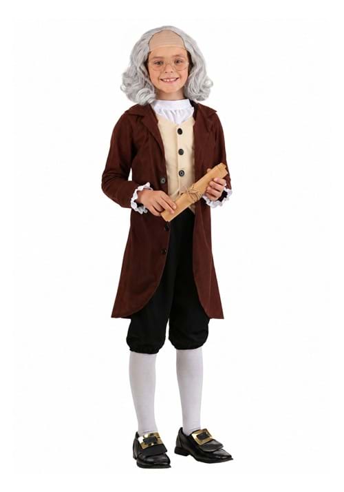 Boy's Classic Ben Franklin Costume new